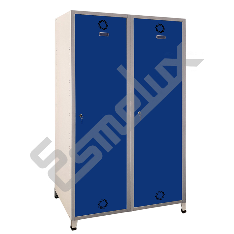 Taquilla Megablok de 1 x 2 puertas. Sin divisoria vertical